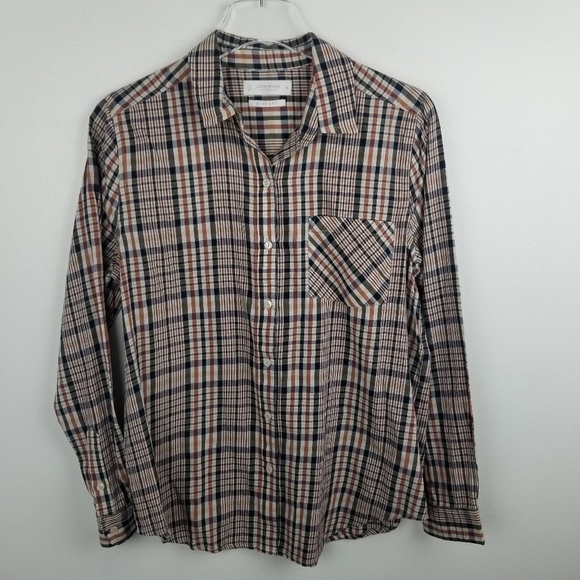 Lucky Brand Tops - Lucky Brand Plaid Button Front Shirt